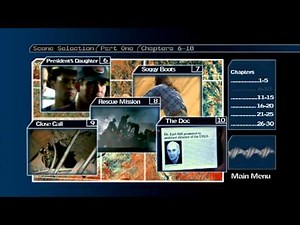 10.5: Apocalypse (2006) - DVD menus