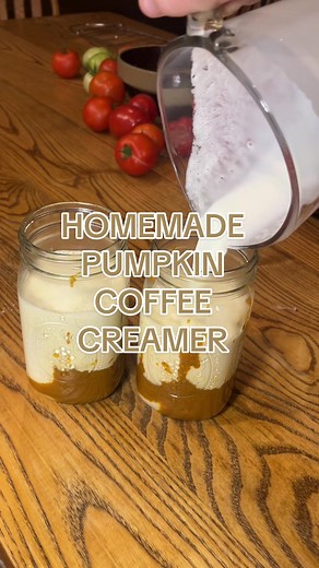 Homemade Pumpkin Coffee Creamer Recipe