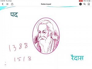 Raidas ke Pad Class 9 रैदास के पद