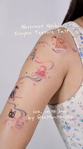 Ghibli Flow Tattoo Inspiration