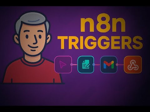 How n8n Triggers Work: Manual • Gmail • Form • Webhook