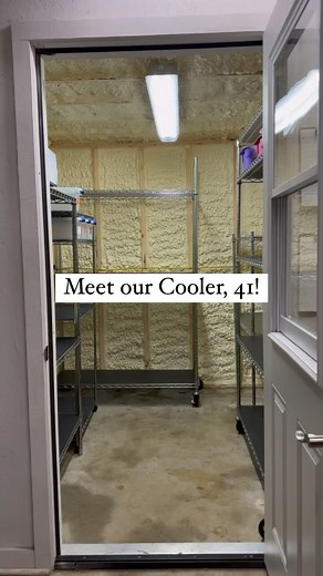 5.4K views · 9 comments | Meet our walk in cooler, 41! Yes. We name...