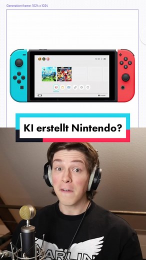 KI erstellt eine Nintendo Switch