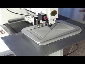 Automatic Leather Pattern Sewing Machine