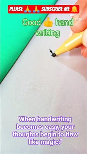 “Beautiful Handwriting Style | Amazing Writing Magic” #cutmarker #handwriting