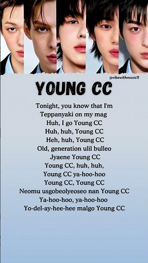 Young Creator Crew - Cortis Song Lyrics #lyrics #cortis #ycc #youngcreatorcrew #kpop #song #shorts