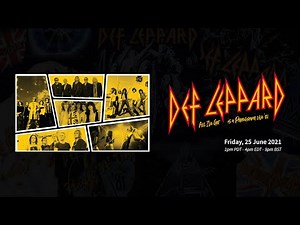 DEF LEPPARD - All I've Got Is A Photograph LIVE - June 25 2021 Livestream