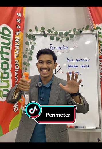 Harini sir nk kira perimeter utk bentuk kubus dan segi tiga🤭 !! #tutorhub #belajarsampaijadi #mathematics #fyp #tiktokguru