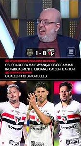 🇾🇪 CALLERI FOI O PIOR DO ATAQUE DO SÃO PAULO CONTRA O BOCA JUNIORS?