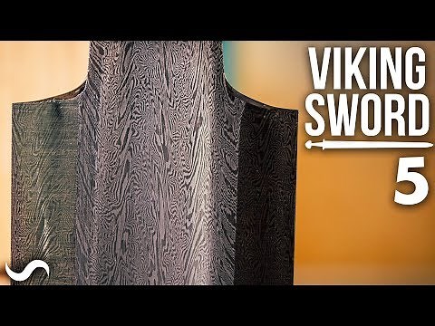 MAKING A VIKING SWORD!!! Part 5