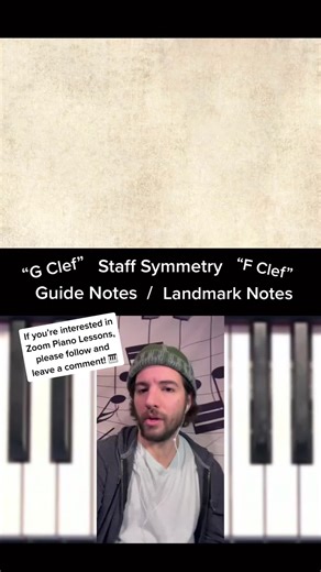 Understanding Treble and Bass Clefs in Piano Lessons