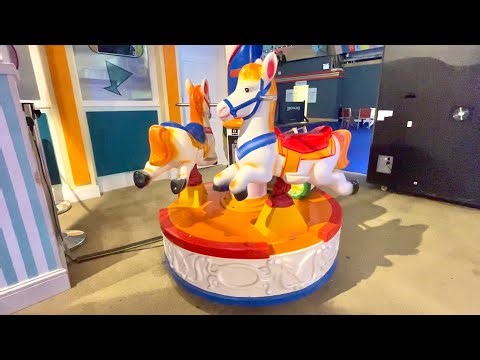 Zhongshan Luck Horse Carousel Coin Operated Kiddie Ride