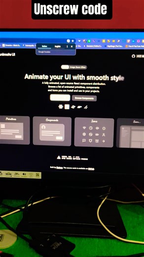 React Animation website part 2 ☠️.#shorts #codinglife #programming