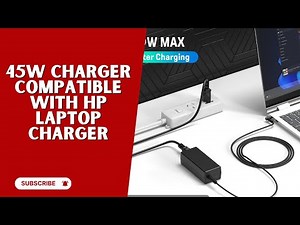 45W HP Laptop Charger (Blue Tip) – Compatible Replacement Adapter
