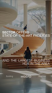 1.3K views | Sector 3 - Top-tier amenities, seamless connectivity, and spaces designed for success. #MODAD #Modadproperties #SECTOR | MODAD Properties | Facebook