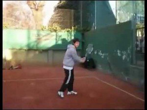 Como ejecutar un globo en tenis