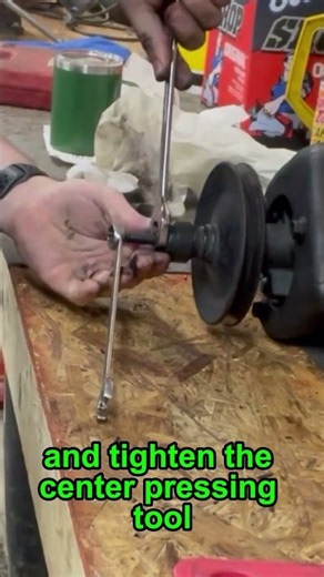 Stop Using a Hammer! How to Install a Power Steering Pulley.