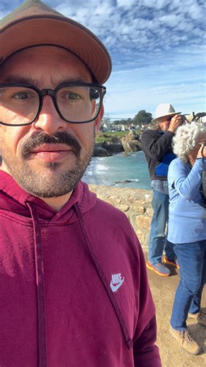 Local photographers came out to help search… #monterey #sharkattack #pacificgrove | Dylan Maxwell Blau