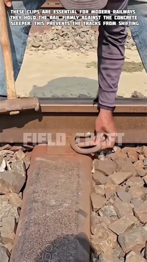 Rail Clips Keep Trains on Track