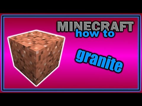 How to Find, Craft, and Use Granite! | Easy Minecraft Tutorial