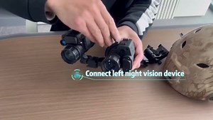 NVG Mount Dual J ARM Dovetail Mount for PVS 14 Night Vision Binoculars/Monoculars Adjustable Adapter POM- High Strength Plastic