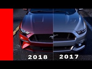 2018 Ford Mustang vs Older Mustang Design Comparison