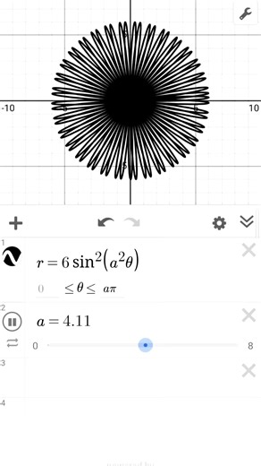 flower equation|| desmos graph calculator #math #desmos #mathamatics #animation #mathamatics #graph