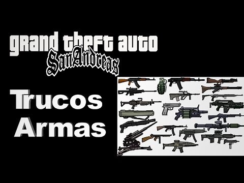 GTA San Andreas Weapons Cheats Part 1