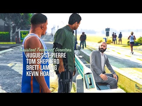 GTA 5 intro scene (MODDED) - Welcome to Los Santos