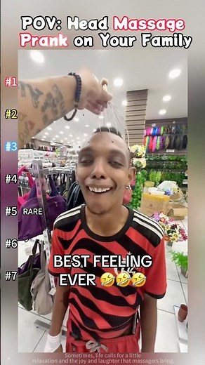 POV Head Massage Prank on Your Family