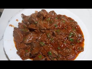 The secret of tenderizing beef liver // very soft and flavourful