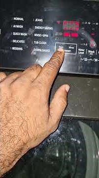 How to Operate Spin Only Samsung Washing Machine| #shorts #short #spin #washingmachine #shortvideo