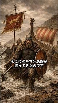 世界の支配構造を作った民族「アングロサクソン」 #ゲルマン民族#アングロサクソン#民族大移動#ローマ帝国#イングランドの歴史#ヨーロッパ史#shorts