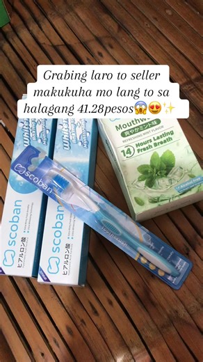 📍Whitens our teeth💯 📍Freshin our breath💯