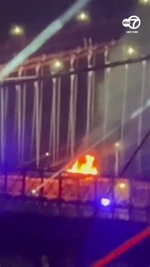 Fire breaks out on Brooklyn Bridge amid Macy’s fireworks display