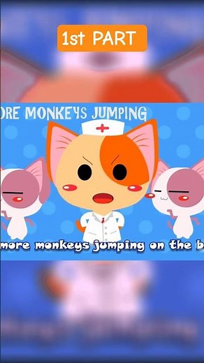 Five Little Monkeys Jumping on the Bed #kidssongs #fivelittlemonkeys #learntocount #nurseryrhymes