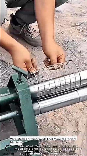 Wire Mesh Forming Work Tool Manual Efficient Machine