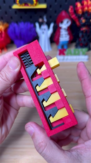 3D Printed Fan Speed Button Mechanism Explained