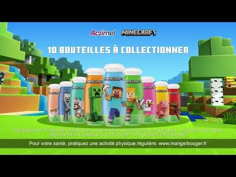 Actimel Kids x Minecraft : joue et tente de remporter de nombreuses surprises !