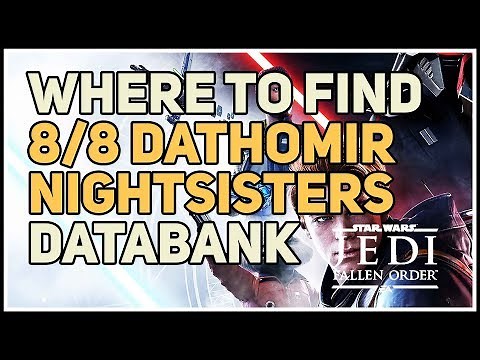Where to find all The Nightsisters Dathomir Databank Locations Star Wars