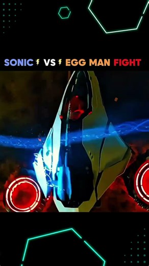 Sonic Vs Eggman fight 💪 😤 #sonic #sonic #sonicthehedgehog #sonicfans #animatedshorts #cartoonshorts