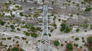 Mystery surrounds fallen power tower