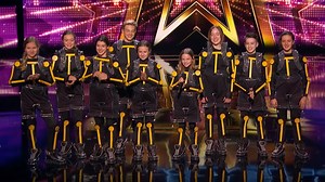 'America's Got Talent': Young LED Dance Group Snag Golden Buzzer From Guest Judge Ellie Kemper