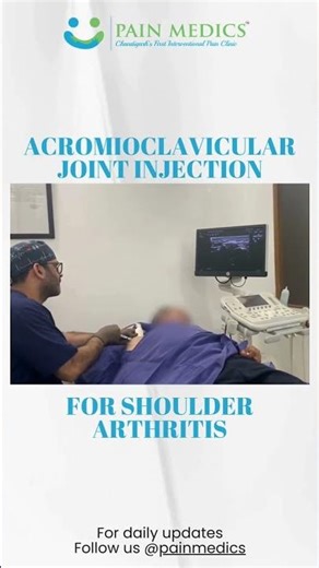 Acromioclavicular (AC) Joint Injection #painmedics #painrelief