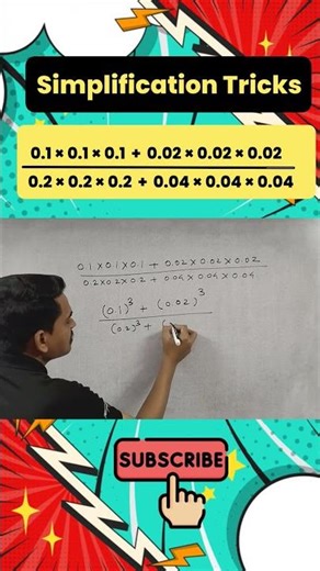 Simplification | Simplification Tricks 🔥🔥 | #maths #shorts