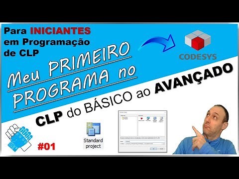01 - Meu primeiro programa no Codesys - CLP do BÁSICO ao AVANÇADO - Codesys