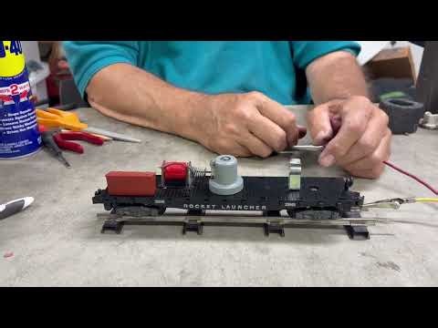 American Flyer Trains Rocket Launch Car