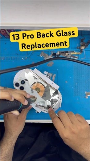 Iphone 13 Pro Back Glass Replacement💯 #shortvideo #shortsviral #trendingshorts #youtubeshorts