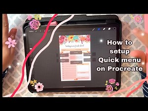 How to Setup Quick Menu in 2 minutes on Procreate | Procreate Quick Menu Tip