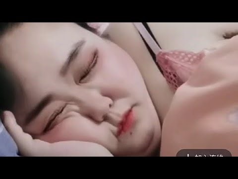 Chinese Chubby girl Hard snoring (Part-5)